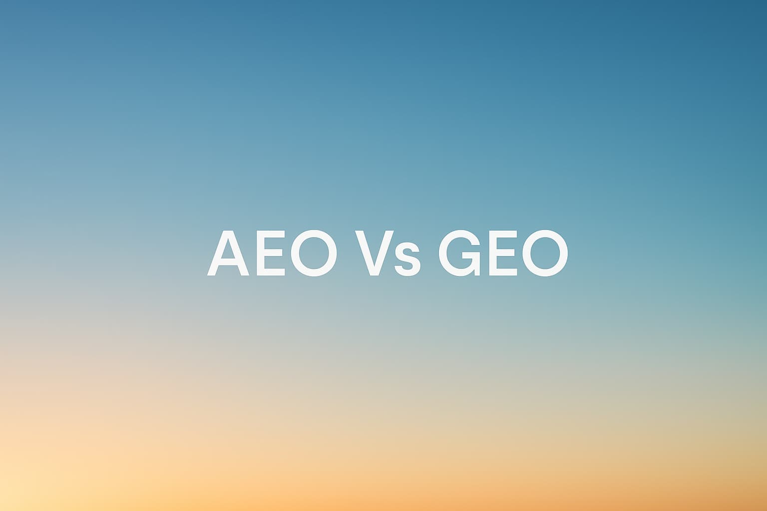 Cover Image for AEO vs GEO Comparison For SaaS Teams: Authority, Automated Backlinks, And Use Cases