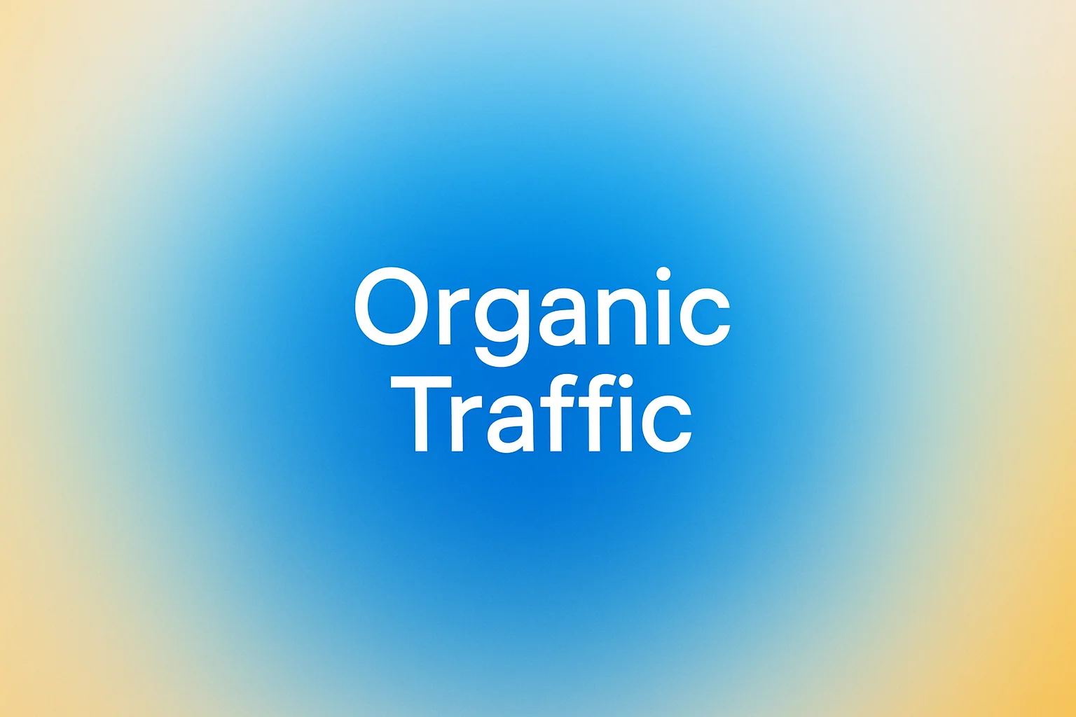 Cover Image for Organic Traffic Growth With Conversion-Focused Article Generation